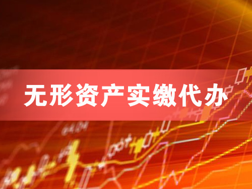 仪征无形资产实缴资本代办